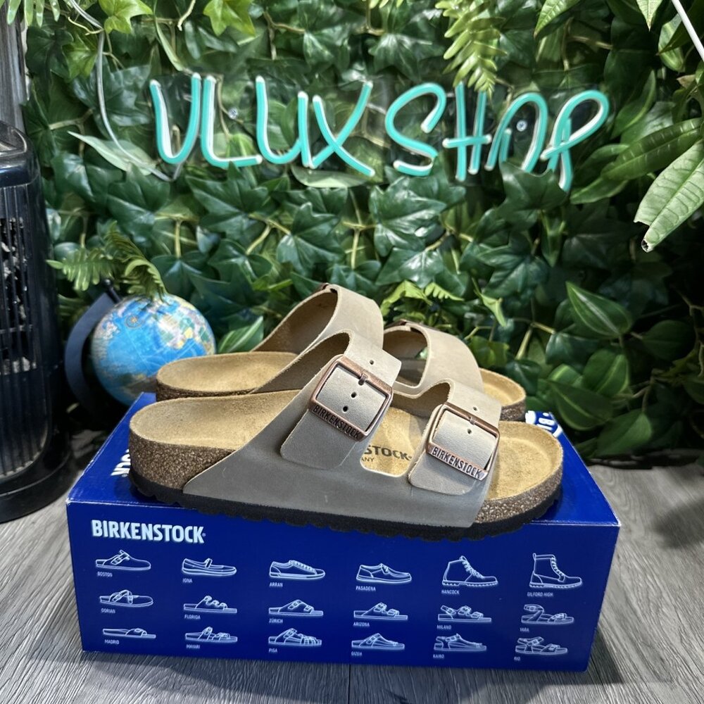 Birkenstock New w/ Box Arizona Tobacco Brown Oiled Leather Men’s 41 M 8 L 10